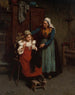 La leçon de couture - Gustave Henry Mosler — widok dzieła
