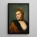 Parisienne - Gustave Jean Jacquet — oprawiony obraz na ścianie