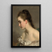 La débutante - Gustave Jean Jacquet — oprawiony obraz na ścianie
