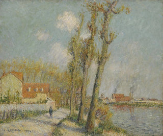 L'Oise à Pontoise - Gustave Loiseau — widok dzieła
