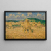 Żniwa w okolicach Louviers Eure - Gustave Loiseau — oprawiony obraz na ścianie