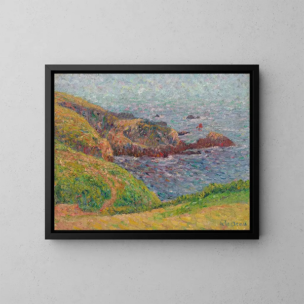 Le Bras de Mer - Gustave Loiseau — oprawiony obraz na ścianie