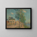 Le Chemin au bord de la rivière - Gustave Loiseau — oprawiony obraz na ścianie