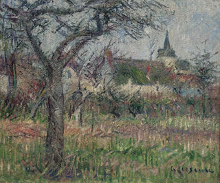 Le Clos de Monsieur Janson à Vaudreuil, Eure - Gustave Loiseau — widok dzieła