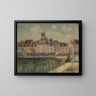 Gustave Loiseau - Le Quai Duquesne  Dieppe.webp