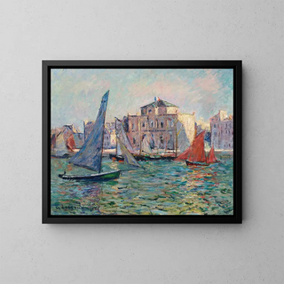 Les Martigues - Gustave Loiseau — oprawiony obraz na ścianie