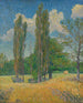 Les Peupliers - Gustave Loiseau — widok dzieła