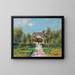 L'Hôtel de Mademoiselle Ernestine Saint-Jouin Finistère ou Le verger de Mademoiselle Ernestine Saint-Jouin - Gustave Loiseau — oprawiony obraz na ścianie