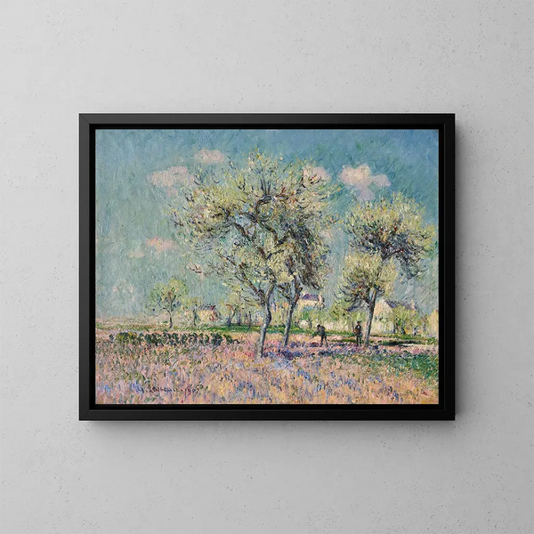 pejzażowy - Gustave Loiseau — oprawiony obraz na ścianie
