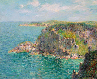 Rocher de la Teignouse, Cap Fréhel - Gustave Loiseau — widok dzieła