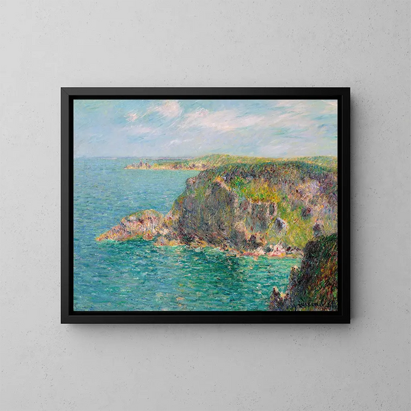 Rocher de la Teignouse, Cap Fréhel - Gustave Loiseau — oprawiony obraz na ścianie