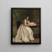 Chwila rozproszenia - Gustave Léonard de Jonghe — oprawiony obraz na ścianie
