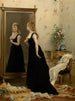 Przed Lustrem - Gustave Léonard de Jonghe — widok dzieła