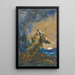 Wiara - Gustave Moreau — oprawiony obraz na ścianie