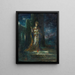 La Fiancée de la nuit - Gustave Moreau — oprawiony obraz na ścianie