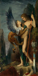 Edyp i Sfinks - Gustave Moreau — widok dzieła