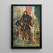 Rêve et captives - Gustave Moreau — oprawiony obraz na ścianie