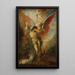 Święty Sebastian i Anioł - Gustave Moreau — oprawiony obraz na ścianie