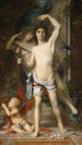 Młody mężczyzna i śmierć - Gustave Moreau — widok dzieła