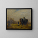 Le coche - Gustave Moreau — oprawiony obraz na ścianie