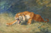 Tygrys ryczący - Gustave Surand — widok dzieła