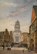 Rue de la Régence à Bruxelles - Gustave Walckiers — widok dzieła