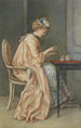 Anticipation - Gustavus Arthur Bouvier — widok dzieła