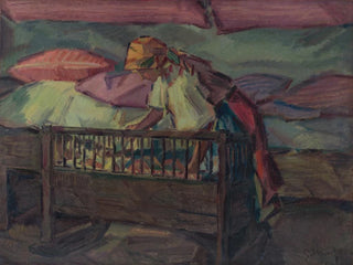 Przed kołyską - Gustav Mahler — widok dzieła