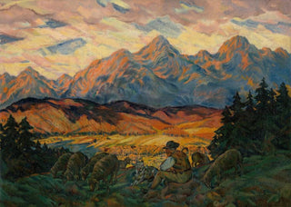 Gustv Mall - Chief Shepherd with Sheep.webp