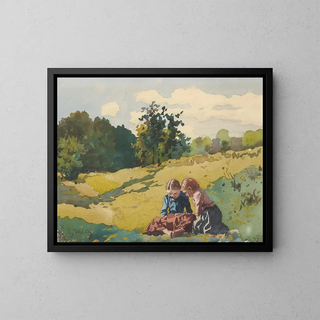 Gustv Mall - Children in a Meadow.webp