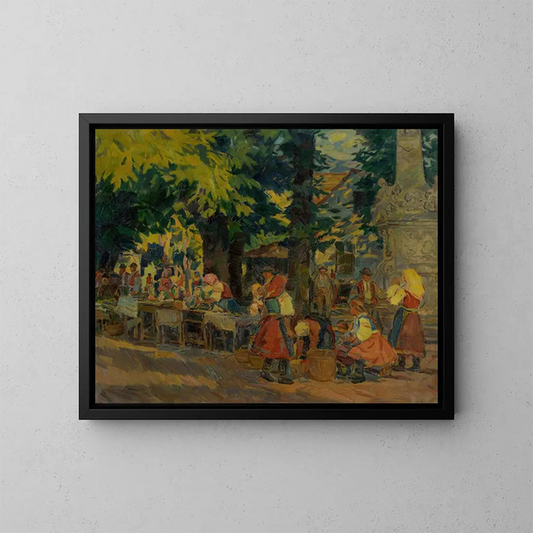 Fête à Marianka - Gustav Mahler — oprawiony obraz na ścianie