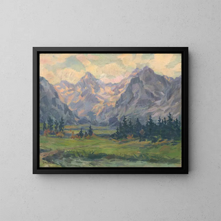 Tatry - Gustav Mahler — oprawiony obraz na ścianie