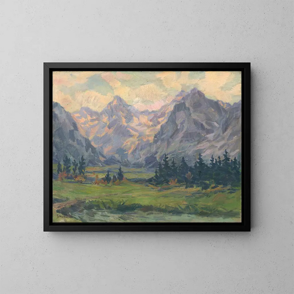 Tatry - Gustav Mahler — oprawiony obraz na ścianie