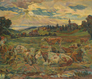 Obiad pasterza - Gustav Mahler — widok dzieła
