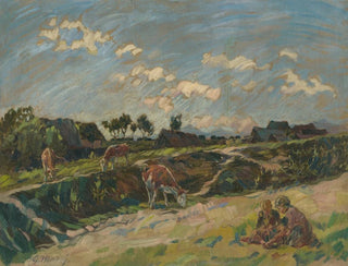 Motyw z Vec - Gustav Mahler — widok dzieła