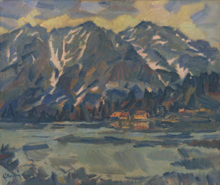 Jezioro Popradské Pleso - Gustav Mahler — widok dzieła