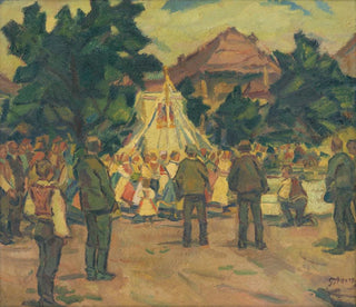 Zebranie modlitewne w pobliżu Pezinok - Gustav Mahler — widok dzieła