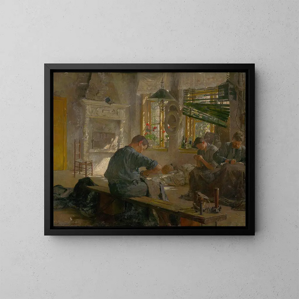 Konstruktorzy statków - Gustav Mahler — oprawiony obraz na ścianie
