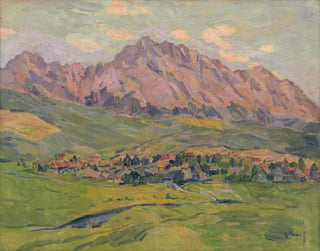 Le village sub-tatran de Menguovce - Gustav Mahler — widok dzieła