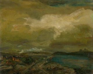 Gusztv Magyar Mannheimer - Landscape during Storm.webp