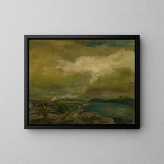 Gusztv Magyar Mannheimer - Landscape during Storm.webp