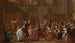 Ludwika XIV przy Notre-Dame w Paryżu 30 stycznia 1687 podczas mszy dziękczynnej po jego wyzdrowieniu z poważnej choroby - Guy Louis Vernansal starszy — widok dzieła