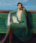 Dame au manteau Mme Charles E. Fern Bedaux - Guy Pène du Bois — widok dzieła
