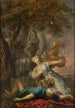 Pyrame i Thisbe - Gysbrecht Thys — widok dzieła