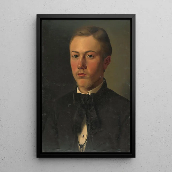 Portret Gejza Benczúr - Gyula Benczúr — oprawiony obraz na ścianie