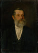Portret starszego pana z siwą brodą - Gyula Stetka — widok dzieła