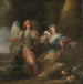HAGAR ET L'ANGE DANS UNE CAVE - Szkoła włoska — widok dzieła