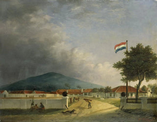 La sucrerie de Kedawong près de Pasuruan, Java - H. Th. Hesselaar — widok dzieła