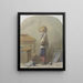 L'ombre sur le mur - Hablot Knight Browne — oprawiony obraz na ścianie