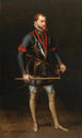 Portret Filipa II Habsburskiego 1527-1598 - Malarz dworu Habsburgów — widok dzieła